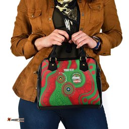 Rabbitohs NAIDOC Week 2026 Personalised Shoulder Handbag 50 Years of Deadly Aboriginal Art LT14