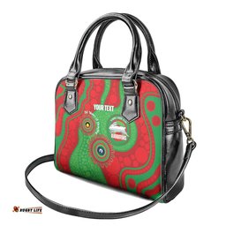 Rabbitohs NAIDOC Week 2026 Personalised Shoulder Handbag 50 Years of Deadly Aboriginal Art LT14