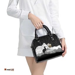 New Zealand South Island Football Custom Shoulder Handbag Aoraki Mount Cook With Kiwi Maori Pattern LT14