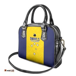 Western Australia Lawn Bowls Shoulder Handbag Aussie Minimalist Style LT9