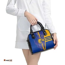 West Coast Eagles Shoulder Handbag Modern Geometric Sports Graphic Style TS04