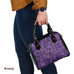 Purple Butterfly Spirit Shoulder Handbag Australian Epilepsy Awareness LT9