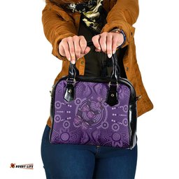 Purple Butterfly Spirit Shoulder Handbag Australian Epilepsy Awareness LT9
