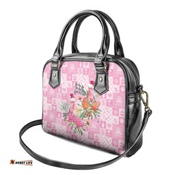 Sweet Pink Cockatoos Aussie Santa Shoulder Handbag Australia Christmas Vibes LT9