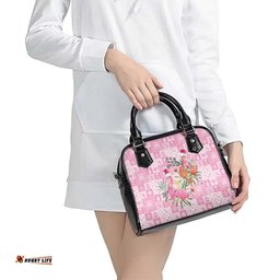 Sweet Pink Cockatoos Aussie Santa Shoulder Handbag Australia Christmas Vibes LT9