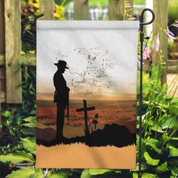 Australia And New Zealand ANZAC Day Garden Flag Battle Of Beersheba LT05