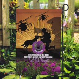 Animal War Heroes Australia ANZAC Day Garden Flag We Will Always Remember Them LT14