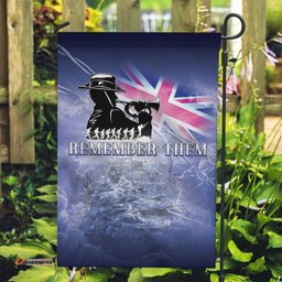 Australia ANZAC Day Garden Flag Battle Of Passchendaele Remember Them LT05