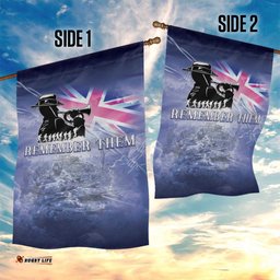 Australia ANZAC Day Garden Flag Battle Of Passchendaele Remember Them LT05