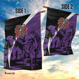 Australia ANZAC Day Garden Flag Animals of War - Lest We Forget LT7