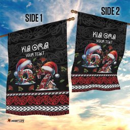 Aotearoa Six Seven Personalized Garden Flag New Zealand Funny Christmas LT9