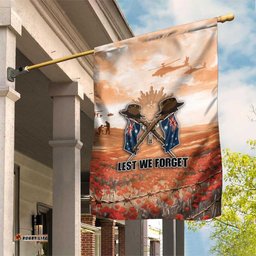 ANZAC Day Garden Flag Commemorative Soldier Tribute DT05
