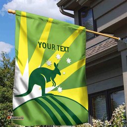 Custom Australia Cricket Garden Flag Go Champions Aussies LT14