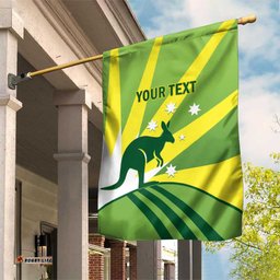Custom Australia Cricket Garden Flag Go Champions Aussies LT14