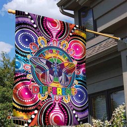 Australia Indigenous Autism Awareness Garden Flag Its Okay To Be Different LT05