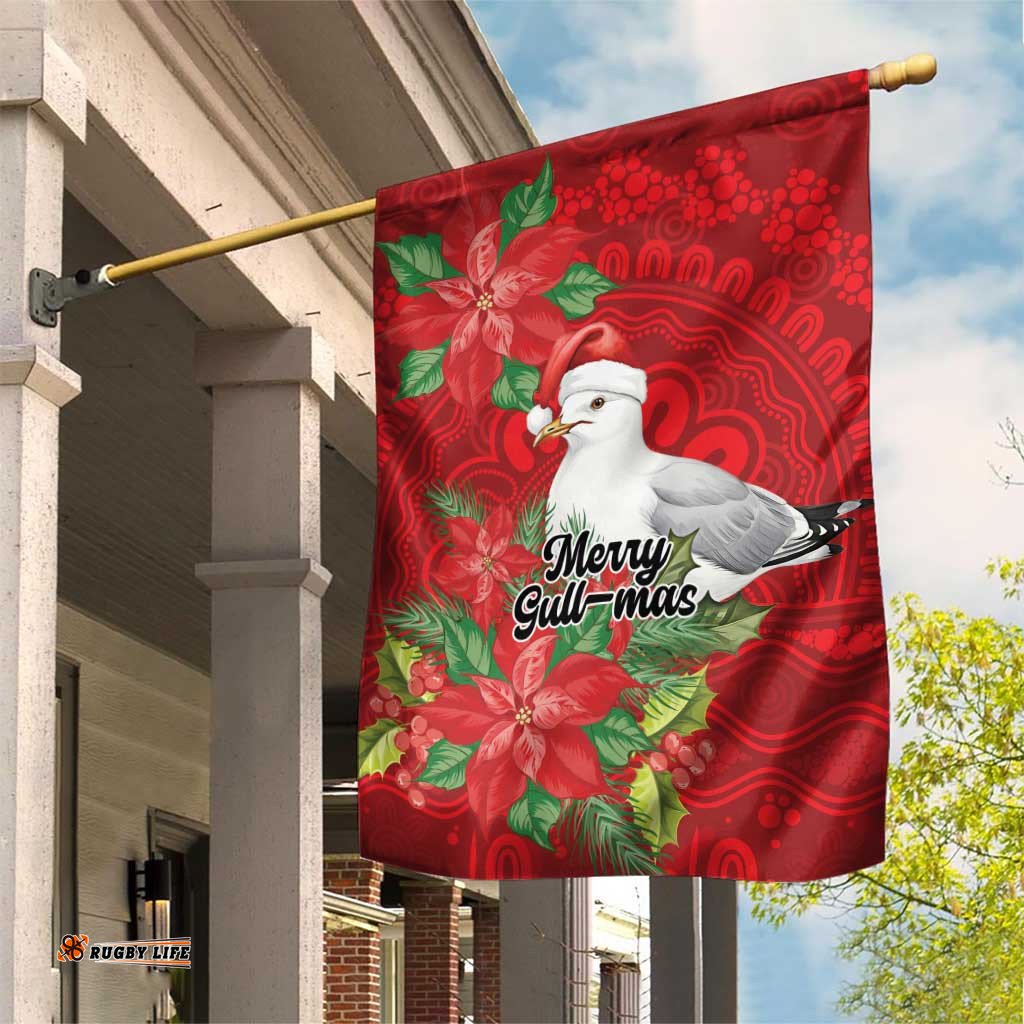 Australian Silver Gull Garden Flag Aboriginal Inspired Christmas LT9