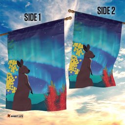 Australia Northern Lights Scenery Garden Flag LT7