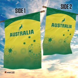 Australia Cricket Garden Flag Go Champions Aussies LT05