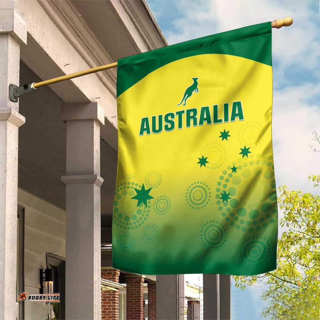 Australia Cricket Garden Flag Go Champions Aussies LT05