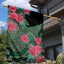 Australia Hakea Garden Flag Aussie Native Flowers Indigenous Art LT14