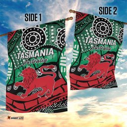 Australia Tasmania State Garden Flag Ubertas et Fidelitas LT9