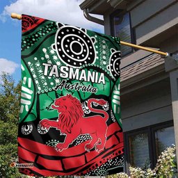 Australia Tasmania State Garden Flag Ubertas et Fidelitas LT9