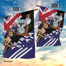Australia Kangaroo Koala Together Garden Flag Special Edition LT01