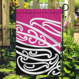 All Pink New Zealand Kowhai Ngutukak Garden Flag LT9