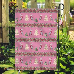 Australia Pink Galah Christmas Garden Flag Eolophus Roseicapilla Bottlebrush Seamless LT14