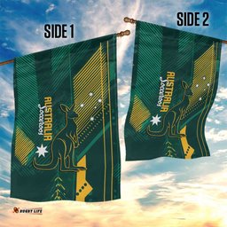 Australia Socceroos 2026 Custom Garden Flag Go Aussie Kangaroo National Color LT14