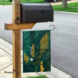 Australia Socceroos 2026 Custom Garden Flag Go Aussie Kangaroo National Color LT14