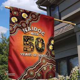 Australia Indigenous NAIDOC Week 2026 Garden Flag 50 Years Of Deadly LT05