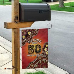 Australia Indigenous NAIDOC Week 2026 Garden Flag 50 Years Of Deadly LT05