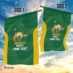 Custom Bowls Australia Garden Flag National Color Curve Sporty LT14