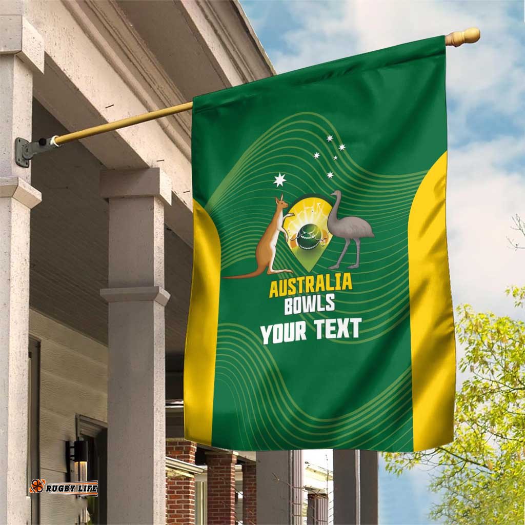 Custom Bowls Australia Garden Flag National Color Curve Sporty LT14