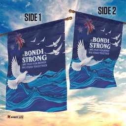 Bondi Beach Pray For Australia Garden Flag LT9
