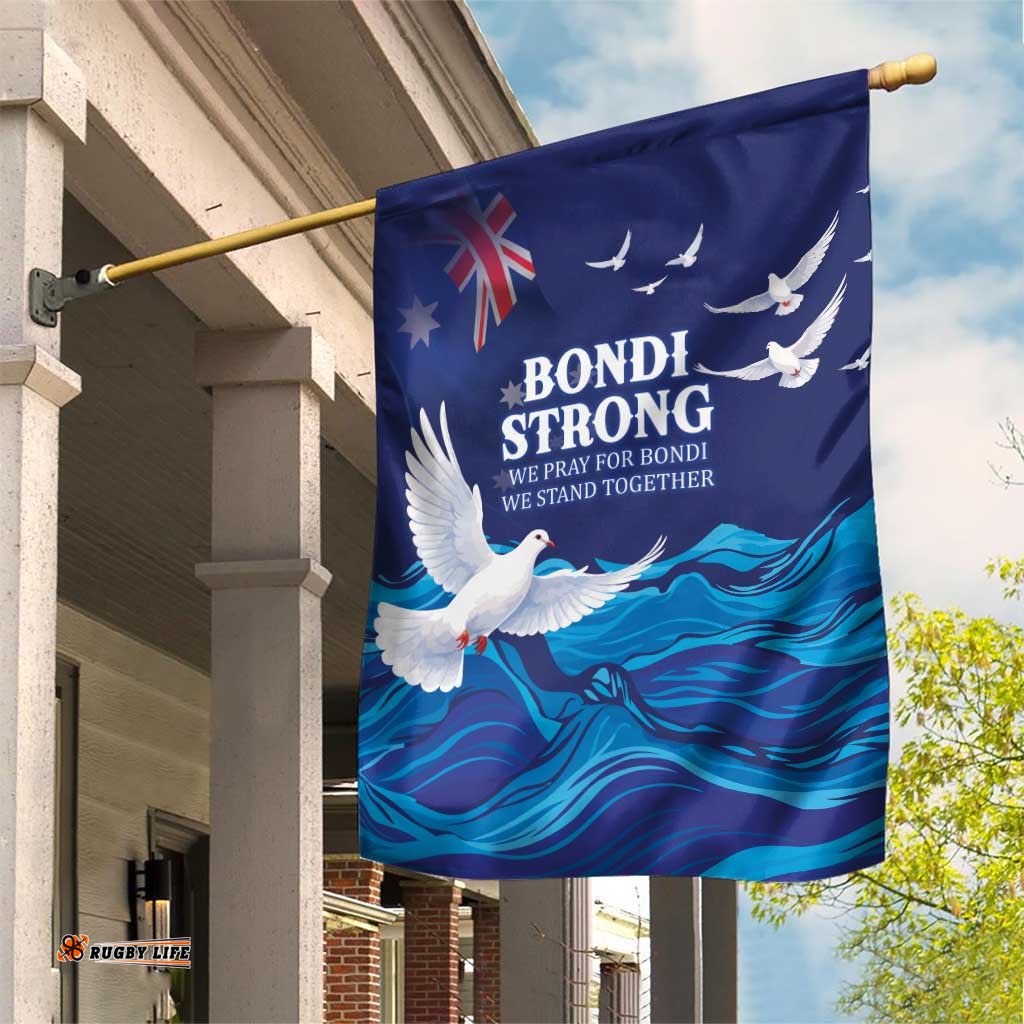Bondi Beach Pray For Australia Garden Flag LT9