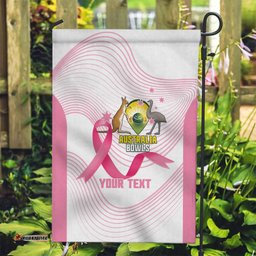 Custom Bowls Australia Breast Cancer Garden Flag Pink Ribbon Curve Sporty LT14