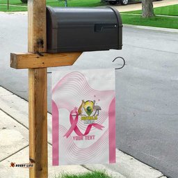 Custom Bowls Australia Breast Cancer Garden Flag Pink Ribbon Curve Sporty LT14