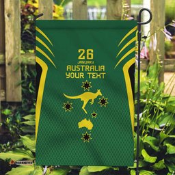 Australia Day 26 January Personalised Garden Flag With National Color LT9