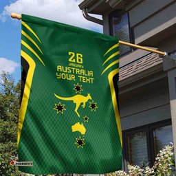 Australia Day 26 January Personalised Garden Flag With National Color LT9