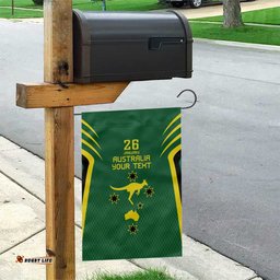 Australia Day 26 January Personalised Garden Flag With National Color LT9