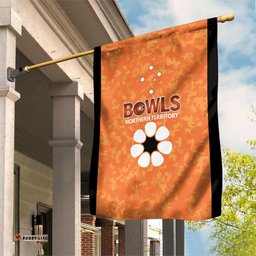 Australian Northern Territory Lawn Bowls Garden Flag Aussie Minimalist Style LT9