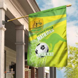 Custom Australia Soccer 2026 Garden Flag Come On Matildas LT14
