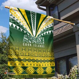 Cook Islands Rugby Garden Flag Kuki Avaiki LT7