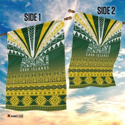 Cook Islands Rugby Garden Flag Kuki Avaiki LT7