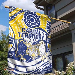 Australian Capital Territory Garden Flag For The King The Law And The People LT9