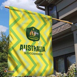 Australia Socceroos 2025 Garden Flag Forever Golden LT01