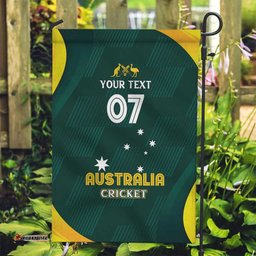 Australia Cricket Custom Garden Flag GO Aussie - Modern Motif LT7