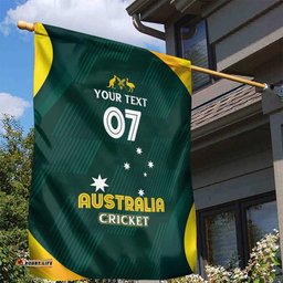 Australia Cricket Custom Garden Flag GO Aussie - Modern Motif LT7